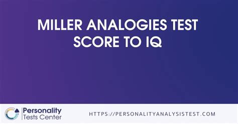 how hard is the miller analogies test|miller analogies test score chart.